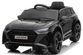 12V Licensed Black Audi RS6 Battery Ride On Car